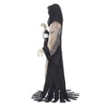 thumbnail image 5 of Way To Celebrate Halloween Animated Reaper with Lantern Decoration, Black and Brown, 84 in, 5 of 7