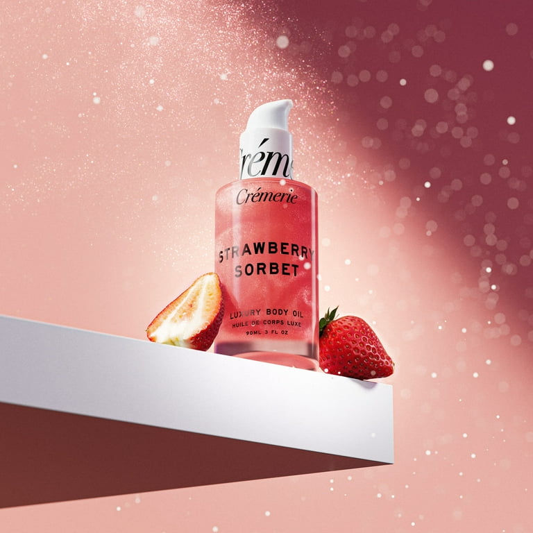 CREMERIE BODY OIL STRAWBERRY SORBET