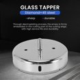 thumbnail image 4 of Newway 130mm/5inch Diamond Drill Bits Hollow Core Drill Bits compatible Glass Ceramic Porcelain Tiles Marble Gran, 4 of 5