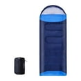 thumbnail image 3 of colaxi Envelope Sleeping Bag Camping Sleeping Bag Portable with Storage Bag Single Person Four Seasons Lightweight for Cold Weather Dark Blue 1.8kg, 3 of 10