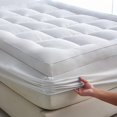 thumbnail image 5 of VENTORA Fitted Pillow‑Top Mattress Topper, Quilted Down‑Alternative Mattress Pad Cover With 18‑Inch Deep Pocket, Box‑Stitched Breathable, 5 of 8