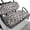 Leopard Print, variant on Pzuqiu Colorful Golf & Grit Golf Cart Seat Cover Set - 2 Piece Universal Breathable Washable Protective Cover for Golf Lovers