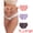 1 Pink 1 Purple 1 White 1 Dark Purple, variant on DARING DIVA Maternity Low Waist Briefs 4 Pack XL 1 White 1 Dark Purple 1 Beige 1 Blue