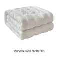 thumbnail image 3 of Apmemiss Clearance Stylish Voile Washed Summer Quilt Cloud Soft Gauze Summer Quilt, 3 of 6