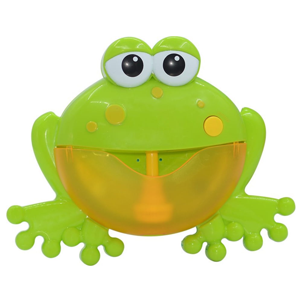 Baby Bath Toy Bubble Machine Frogs Automatic Music Bubble ...