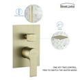 thumbnail image 6 of Boyel Living Bathroom Bathtub Faucet Single-Handle Handheld Shower,2-function Waterfall Bath Tub Filler Wall Mount Roman Tub Faucet with Hand Shower in Brushed Gold, 6 of 8