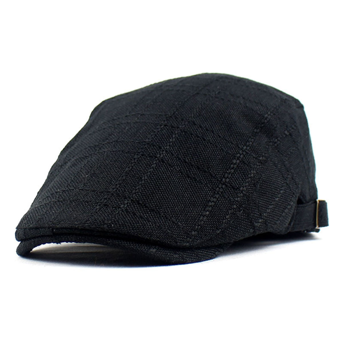 GESDY Unisex Newsboy Caps Flat Ivy Cabbie Driving Hats Casual Outdoor Herringbone Beret Hat 