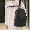 thumbnail image 5 of Mochila de pecho con honda, mensajero, viaje, senderismo, deportes al aire libre, bolsa de pecho de viaje, 5 of 5