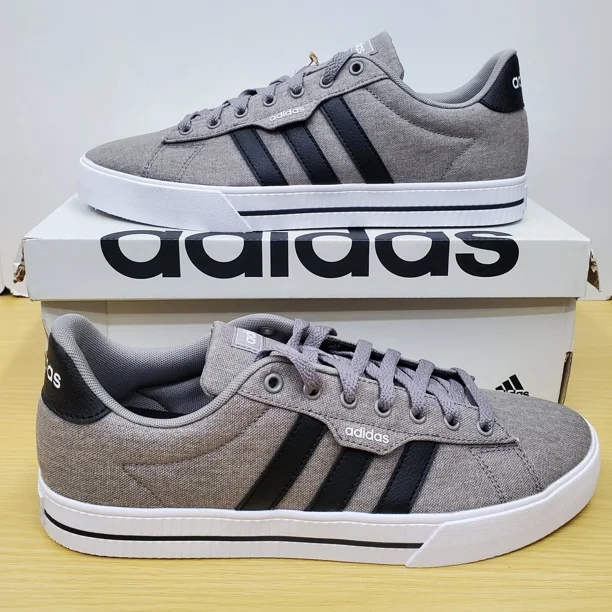 Ad-id-as Daily 3.0 Low Men’s Shoe Size 11 Gray Black Casual Lifestyle FW3270