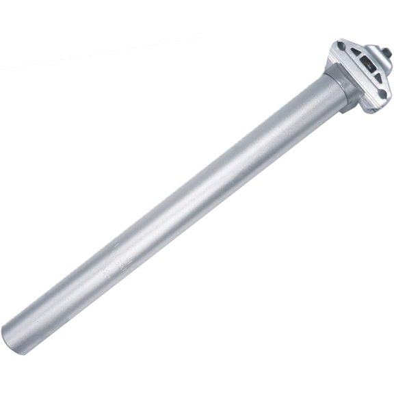 Bicycle Seatpost 25.4x300mm Adjustable Aluminum Alloy Bike Seat Tube Shockproof Horizontal Bicycle Seatpost for MTB Road Bike BMX