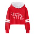 thumbnail image 5 of CHENge Hoodies for Girls 9-10 Vintage Flower Print Tunic Long Sleeve Hoodies Cute Oversized Pocket Sweatshirt Tops, 5 of 5