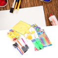 thumbnail image 4 of 28 Uds pintura esponja cepillo esponja rodillo molde DIY niños pintura herramienta juguete educativo Kit, 4 of 5