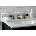 thumbnail image 2 of Kingston Brass KS4463PKL Duchess Widespread Bathroom Faucet with Brass Pop-Up, Antique Brass, 2 of 8