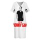 thumbnail image 4 of Donny Osmond I_m A Donny vestido holgado con bolsillos ropa vintage para mujer Vestidos de Noche de lujo, 4 of 7