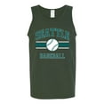 thumbnail image 2 of Wild Bobby City of Seattle Baseball Fantasy Fan Sports Men's Tank Top, Forest Green, XX-Large, 2 of 6