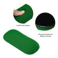 thumbnail image 4 of Uxcell Mouse Wrist Rest Mouse Wrist Support Ergonomic Mouse Pad Cushion Comfortable Memory Foam, Green, 4 of 5