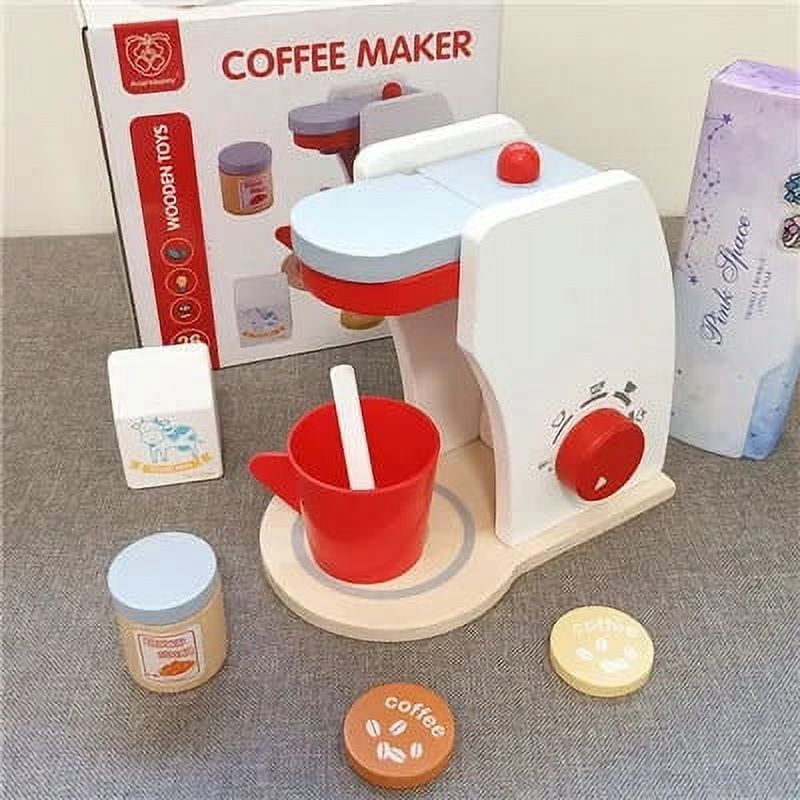 Cuisine D'angle Enfants En Bois Avec 21 Accessoires Et Réfrigérateur