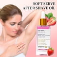 thumbnail image 4 of Aceite suave para después del afeitado con aroma a fresa y vainilla (90 ml), 4 of 7