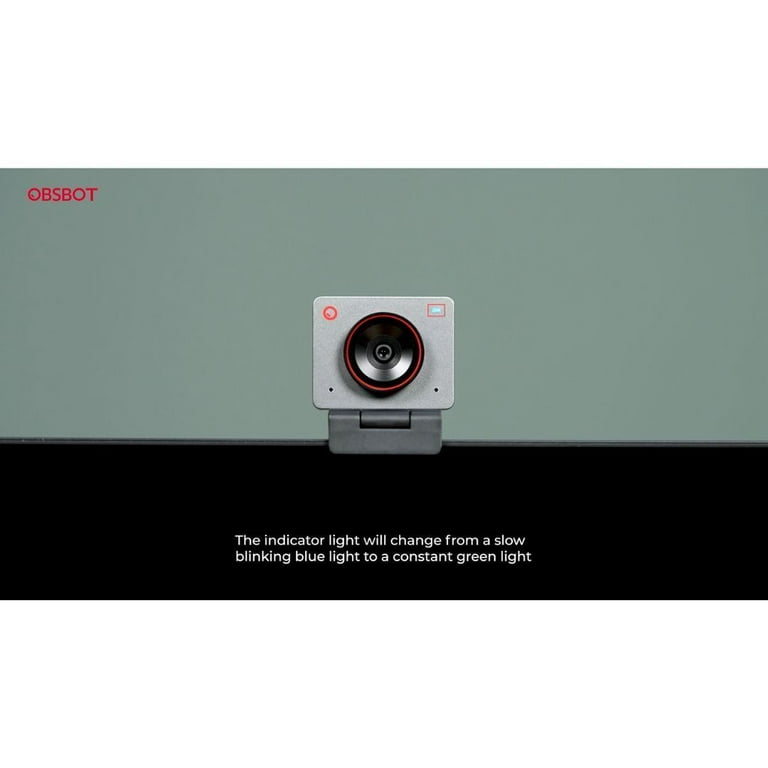 OBSBOT Meet 2 AI-Powered 4K Webcam with Fast Auto Focus, Gesture