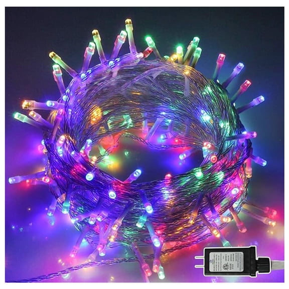 (Weiyi-EC)-- Multicolor String Lights, LED Ice Bar Light 10m 400mm Curtain Light Modes With End-to-End Plug, Waterproof Fairy Lights For Bedroom Wall Wedding Party Decorations **--（5;jf ）