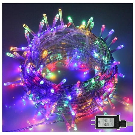 (Weiyi-EC)– Multicolor String Lights LED Ice Bar Light 10m 400mm Curtain Light Modes With End-to-End Plug Waterproof Fairy Lights For Bedroom Wall Wedding Party Decorations **–(5;jf )