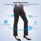 thumbnail image 5 of Pantalones de vestir Business Casual Work Yoga Dress Pants Pantalones para mujer (L) Tmvgtek Para estrenar, 5 of 9
