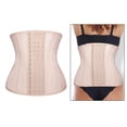 thumbnail image 4 of Entrenador de cintura cinturón moldeador cinturón cintura soporte látex Fitness Ab entrenador Abdominal para adultos Unisex Yoga entrenamiento ejercic Beige Yinane Cinturón de entrenamiento de cintura, 4 of 6