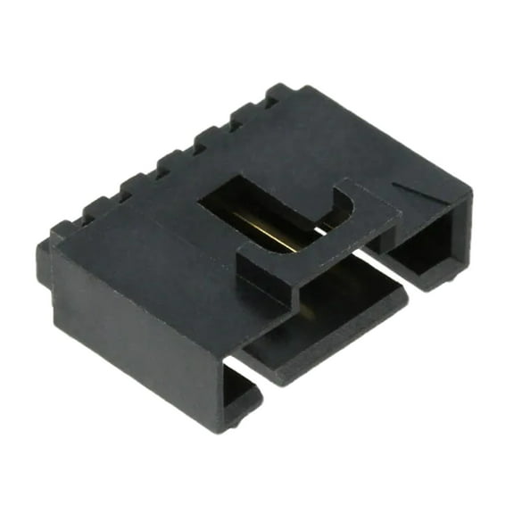 Pack of 2 0705530005 Connector Header Through Hole, Right Angle 6 position 0.100 (2.54mm) :RoHS, Tube