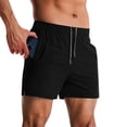 thumbnail image 4 of Mens Athletic Shorts Quick Dry Gym Workout Shorts Men Lightweight Sports Running Shorts with Pockets, 4 of 5