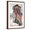 Brown Frame, variant on Art.com Tree and House Stretched Canvas Print Wall Art by Amedeo Modigliani, 24" x 36"