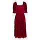 thumbnail image 3 of Vestido largo de cintura alta para mujer Vestido elegante y ajustado para ir al trabajo Ygjytge Vino rojo T S para Mujer, 3 of 9