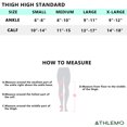 thumbnail image 5 of MD FootThera Compression Socks for Women & Men Medical Graduated Support 30-40mmHg Compression Stocking Knee High Length Sock, 5 of 5