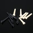 thumbnail image 4 of Pasador de puente Guitarra acústica de plástico Puente de puente Pin Silla de montar y tuerca Cuerda Pin Blanco Maboto Pasador de puente, 4 of 6