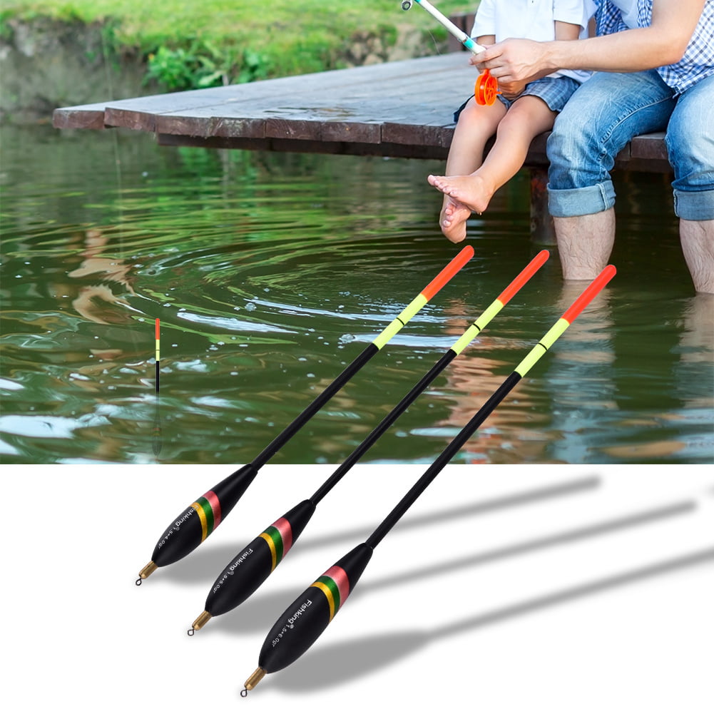 Fishing Float Bobber For Carp Tackle Tools Wood Accessories 10 Pieces/Lot Floats 