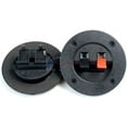 thumbnail image 2 of 2 PACK SPEAKER ROUND BOX SPEAKER TERMINAL CUP SPRING POST SUBWOOFER SPEAKER BOX, 2 of 3