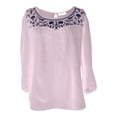 thumbnail image 1 of Blusa George Talla 40 Manga 3/4 Rosa, 1 of 4