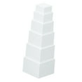 thumbnail image 3 of simhoa Buffet Riser Food Display Stand with Hollow bottoms Food Display Stand Riser Cube Display Nesting Riser for Candy Food Cupcake Brunch 6Pcs, 3 of 8