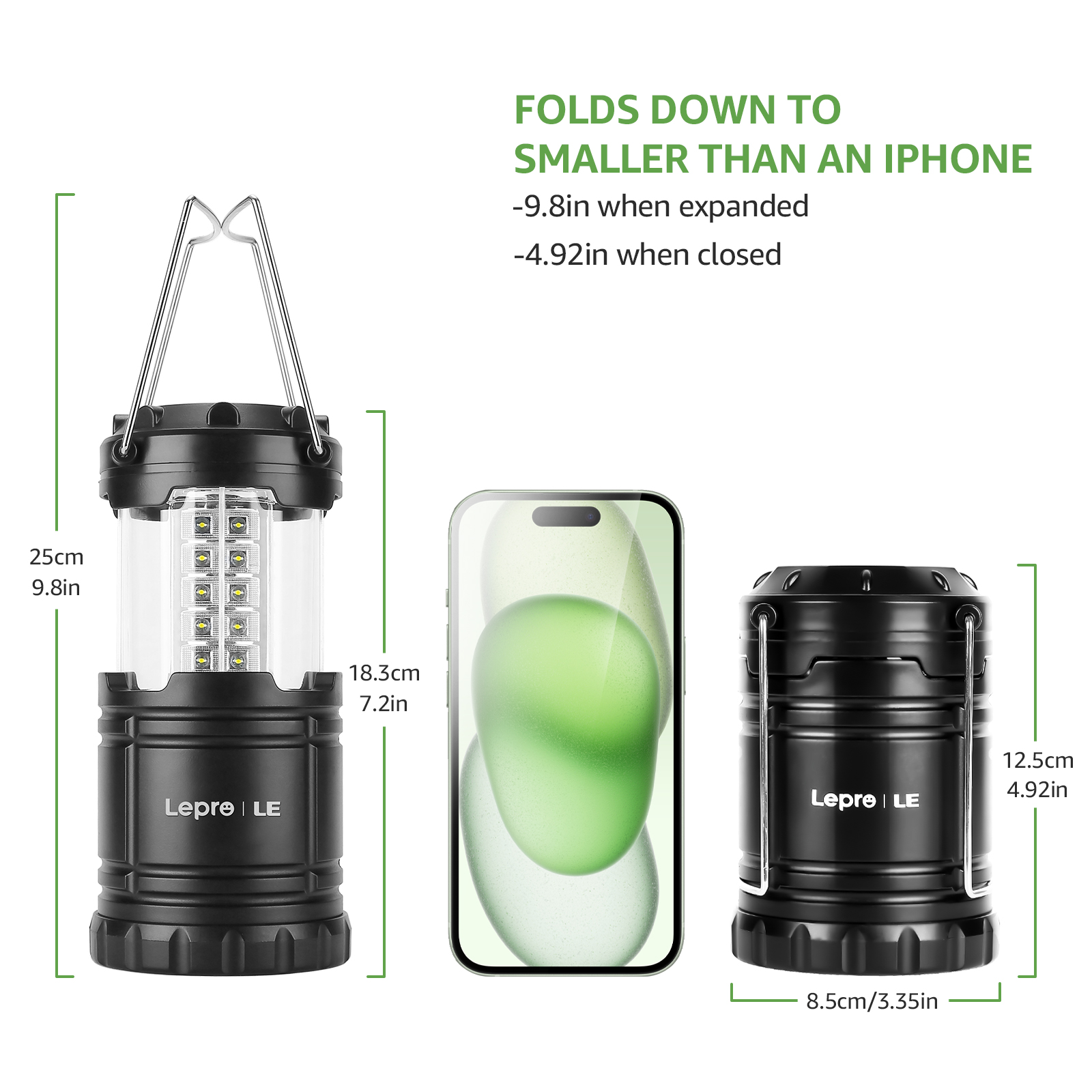 Lepro LED Collapsible Camping Lantern 4-Pack photo 7