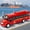 Fire bus, variant on 1:30 Inertia Sliding Campus Bus Car Model Simulation Sound and Light Music Educational Toy Bus Car Toy Children's Birthday Gift