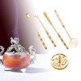thumbnail image 4 of Set of 5 Copper Incense Supplies Portable Making Kit Incense Tools Set Ash Press Professional, 4 of 9