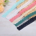 thumbnail image 5 of Uxcell Lake Blue 1.1 Inch Wide 10 Yards Cotton Lace Ribbon for Screwing,DIY Craft, Scrapbooking Decoration, 5 of 5