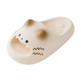 thumbnail image 2 of RotHome Cat Design Slippers for Women and Men, Soft Cloud Slides, Lightweight Shower Sandals, Comfortable Indoor Bathroom Shoes, Cute Funny Footwear, 2 of 5