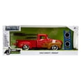 thumbnail image 4 of Just Trucks 1:24 1953 Chevy Pickup Die-cast Car Red Orange Flames with Tire Rack Play Vehicles, 4 of 13