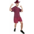 thumbnail image 2 of DELUXE COWBOY HAT-BURGUNDY, 2 of 2