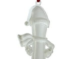 thumbnail image 3 of 4.25" Silver Plated Holiday Tootsie Roll Man Candy Logo Christmas Ornament with European Crystals, 3 of 4