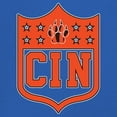 thumbnail image 3 of Cinci Shield Men's Muscle Shirt Game Day Fantasy Football Fan Queen City Paw, 3 of 7