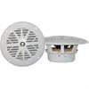 Pyle 4" Dual Cone Waterproof Stereo Speaker System, White