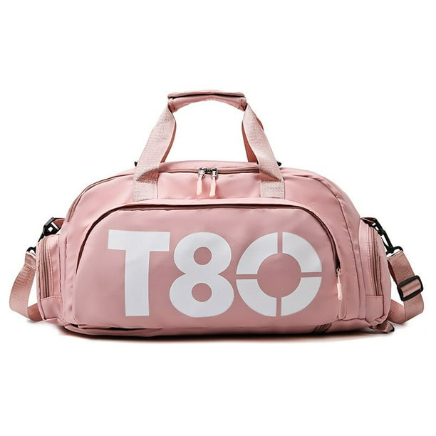 Mochila deportiva de gimnasio T80 para hombre y mujer bolso de mano para Fitness viaje al aire libre zapatos de Yoga bandolera de hombro bolsa de entrenamiento portatil Fivean unisex Bodega