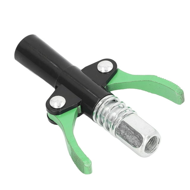 Acoplador De Pistola De Engrase, Acoplador De Pistola De Grasas De Alta Presión Acoplador De Pistola De Engrase De Doble Manija Presión Mínima De Alta Presión Autobloqueo Punta De Bloqueo De Liberació