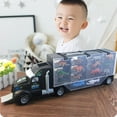 thumbnail image 4 of Transporte Car Set Carrier Interactivo Camión Mini modelos Juguete Niños Favores Artesanías GeweYeeli FN001030-01B, 4 of 7
